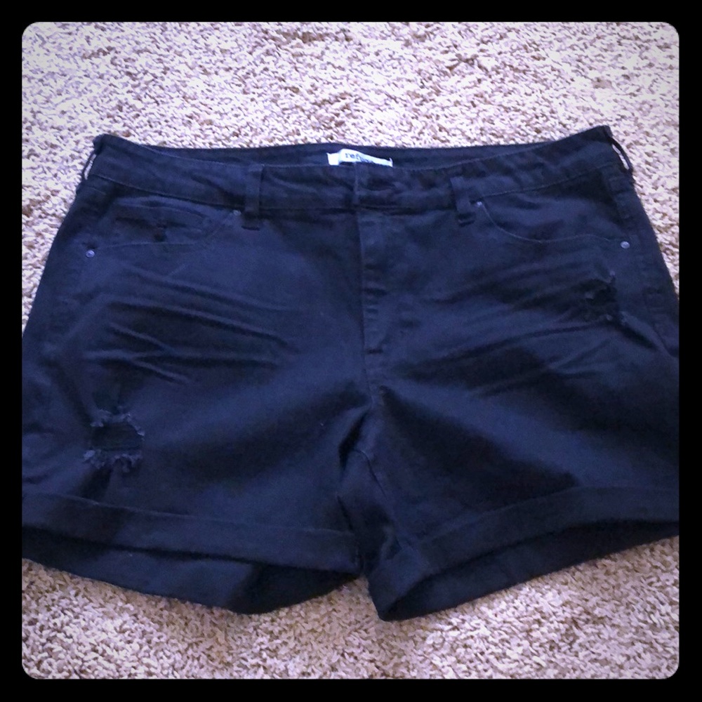 “Ripped” shorts